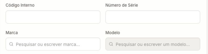 Internal code, serial number, brand and model.